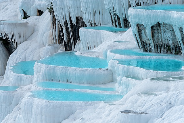 Top 10 Most Unusual Places In The World Pamukkale, Turkey